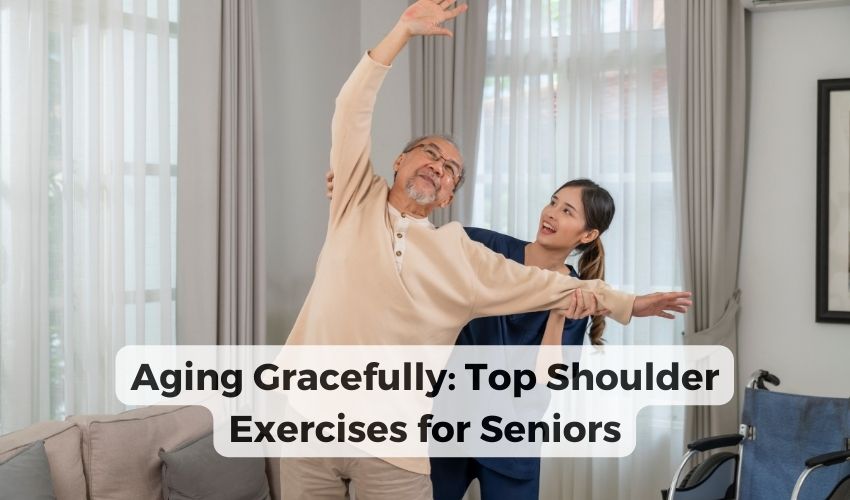 Shoulder exercises for the elderly